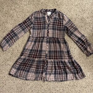 Knox Rose Plaid Babydoll Dress Size XS